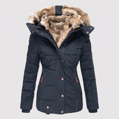Calindra Cozy Coat - Blue