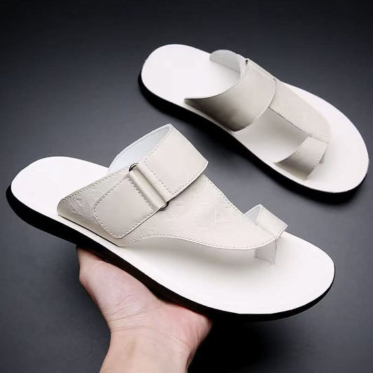 Callen Leather-Look Sandals