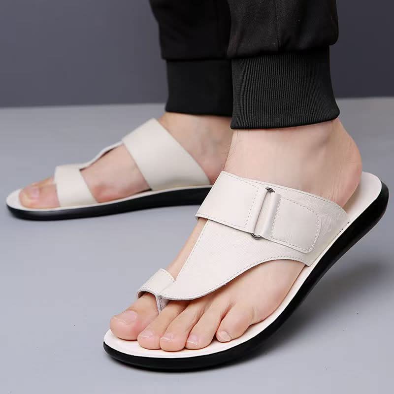 Callen Leather-Look Sandals