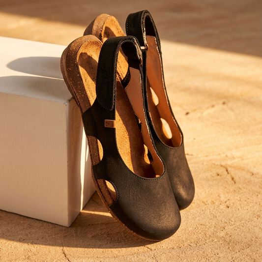 Callington Comfort Support Sandals - Black