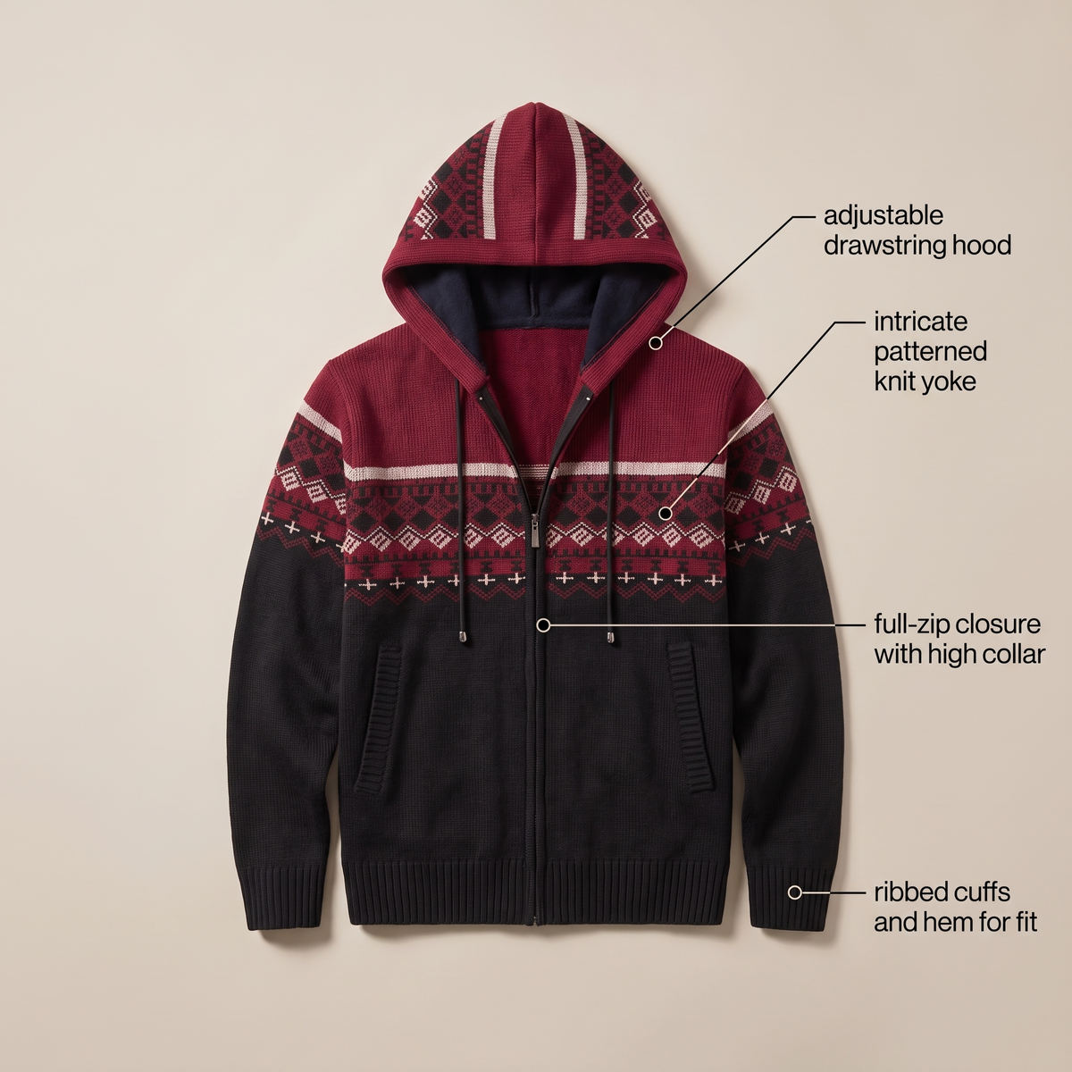 Callum Pattern Vest