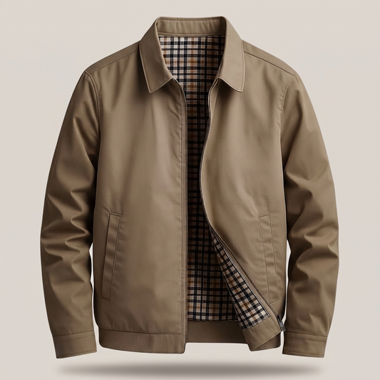 Callum Utility Jacket - Dark Khaki