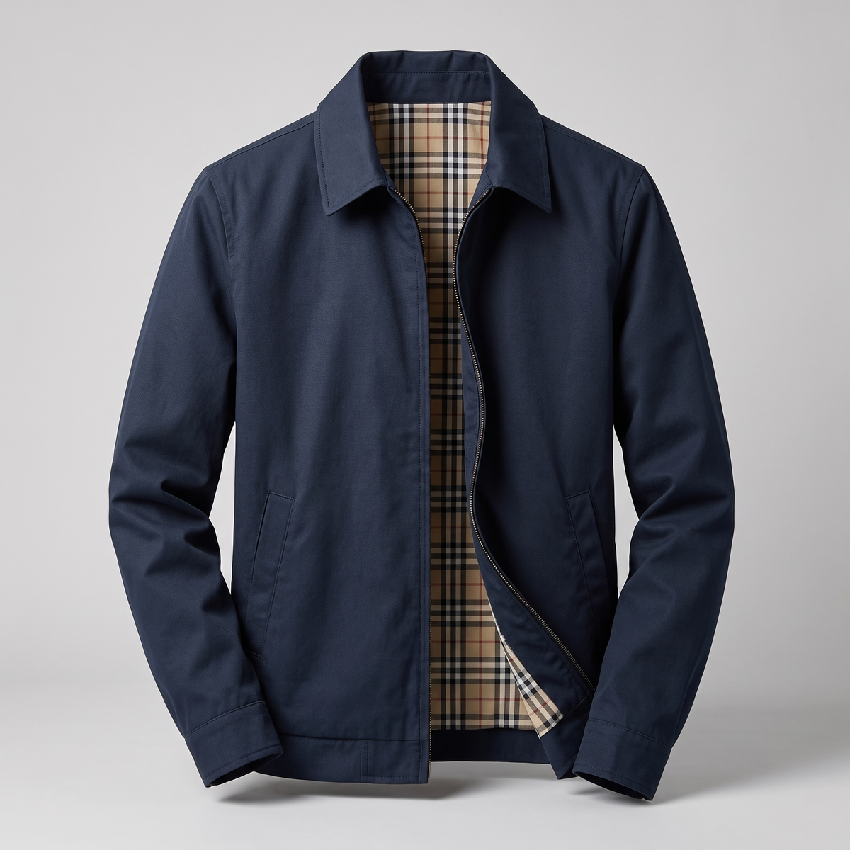 Callum Utility Jacket - Navy Blue