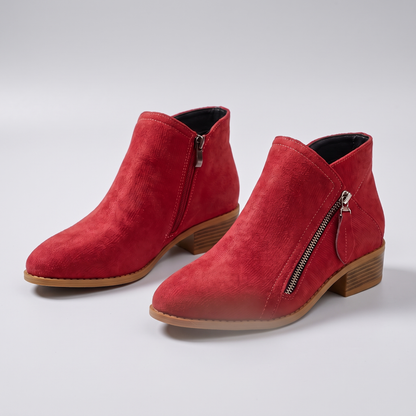 Calvera Easy-Walk Boots - Red