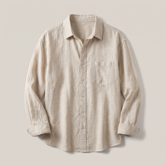 Camden Coastal Shirt - Beige