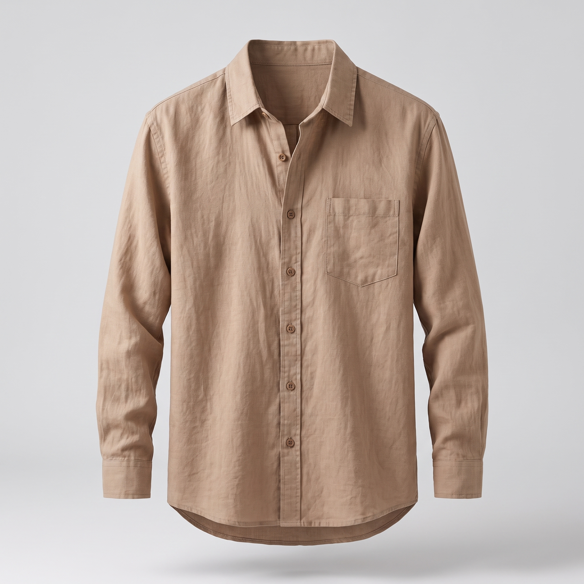Camden Coastal Shirt - Camel