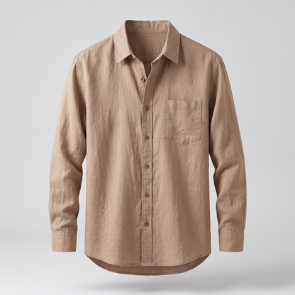 Camden Coastal Shirt - Camel