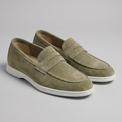 Camden Penny Loafers - Green