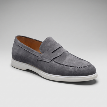 Camden Penny Loafers - Grey