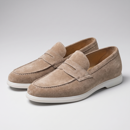Camden Penny Loafers - Khaki