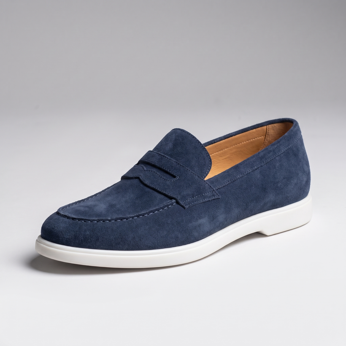 Camden Penny Loafers - Navy Blue