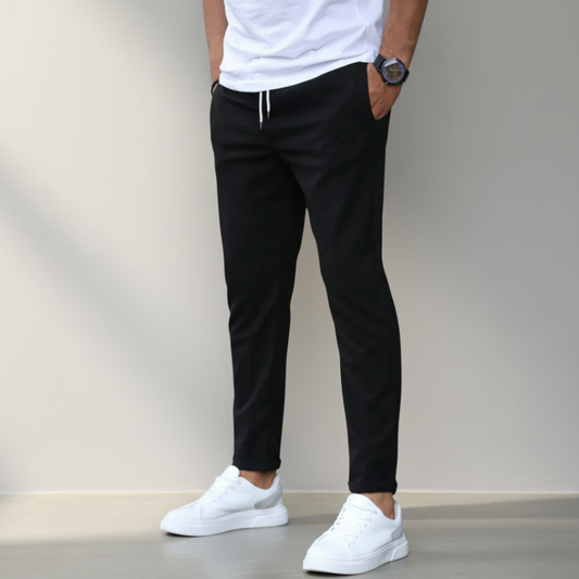 Camden Slim Fit Trousers - Black