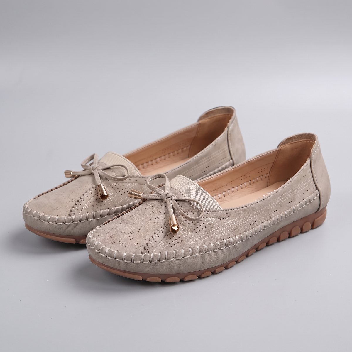 Camille Comfort Trainers - Beige
