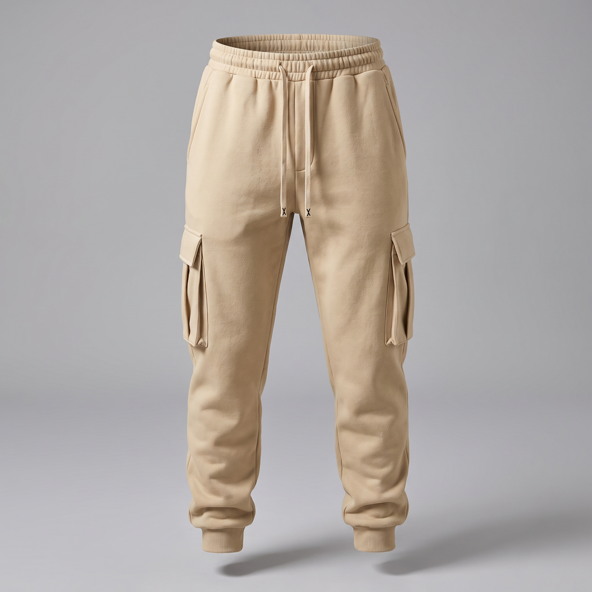 Cargo Pocket Jogger Trousers - Khaki