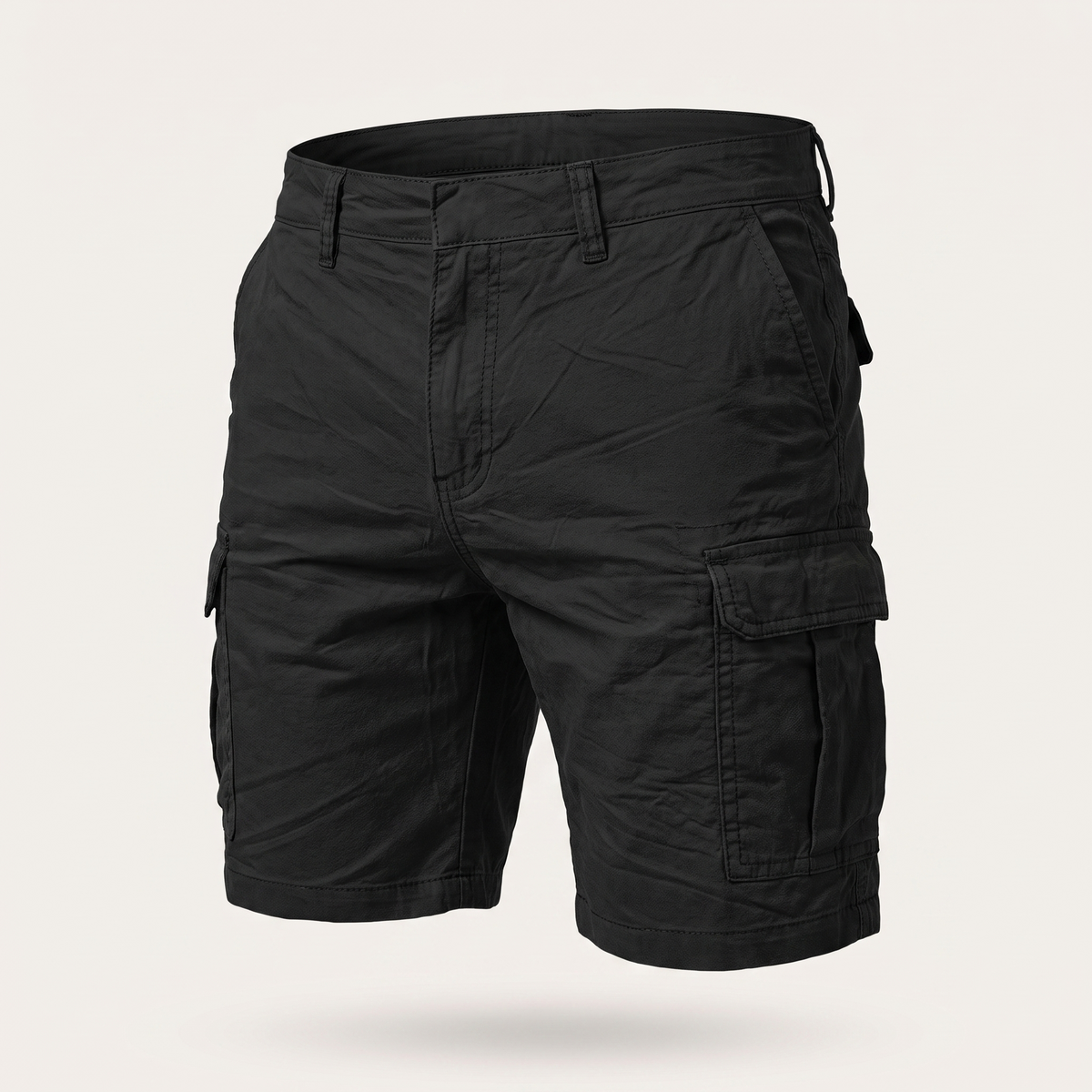 Carson Cargo Shorts - Black
