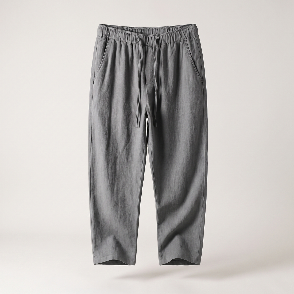 Casa Linen Pants - Grey