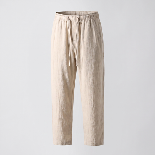 Casa Linen Pants - Khaki