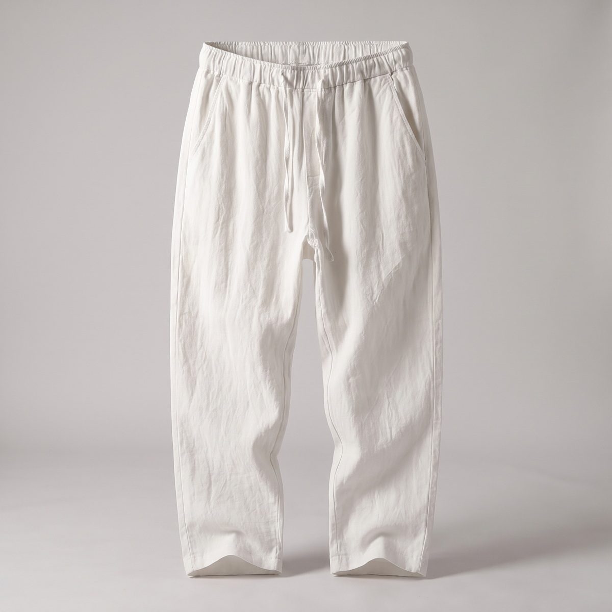 Casa Linen Pants - White