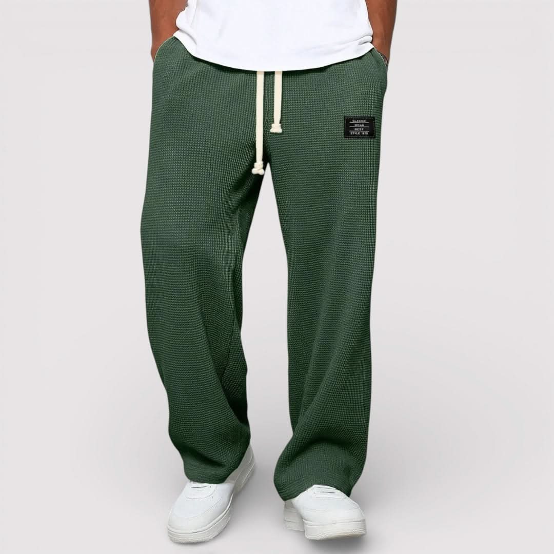 Casual Lounge Pants - Dark Green