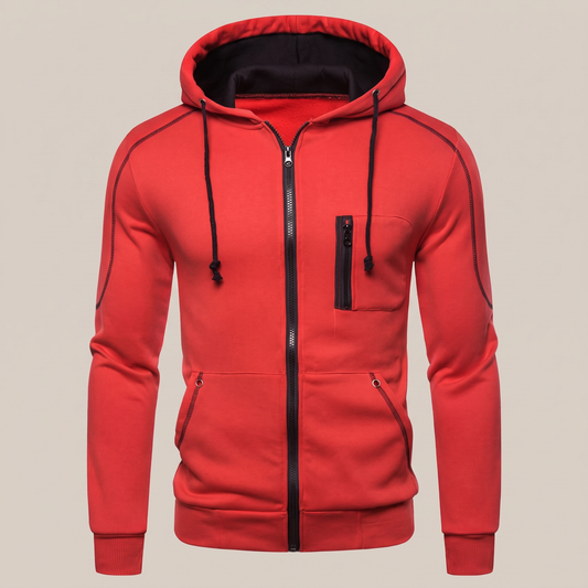 Casual Outdoor Jacket - Red