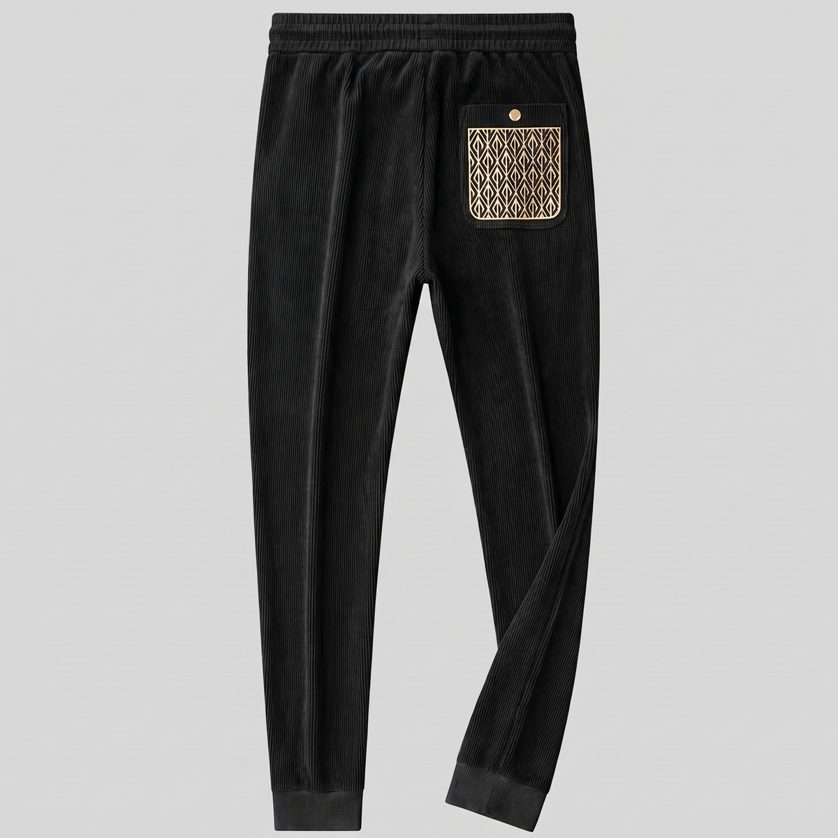 Cavo Premium Cotton Pants - Black
