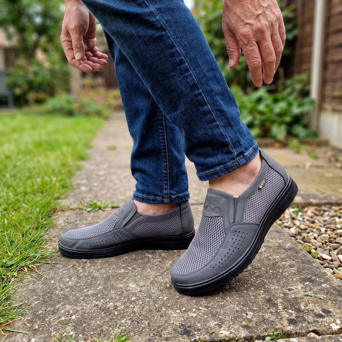 Cedric Air-Mesh Loafers