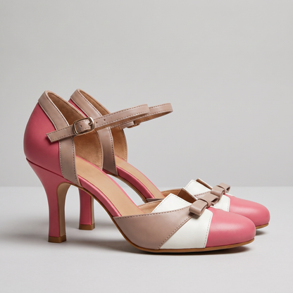 Celeste Classic Heels - White