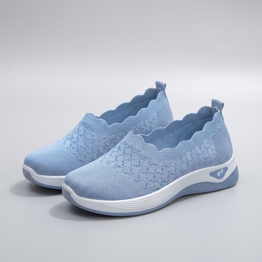 Celeste Comfort Walking Shoes - Blue