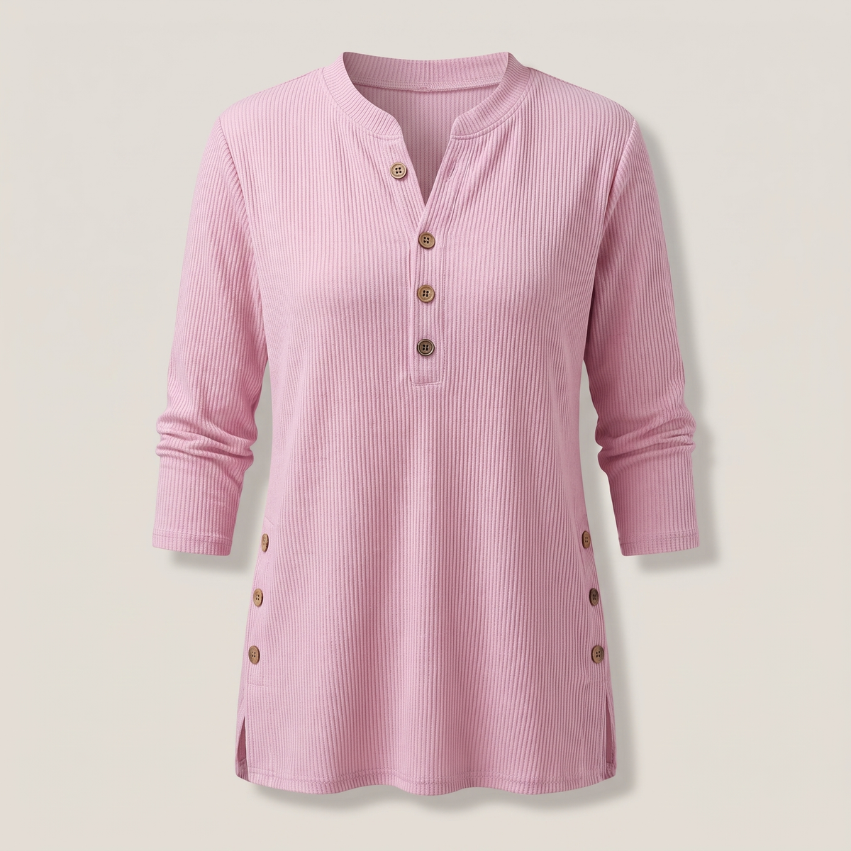 Celine Soft Collar Blouse - Pink