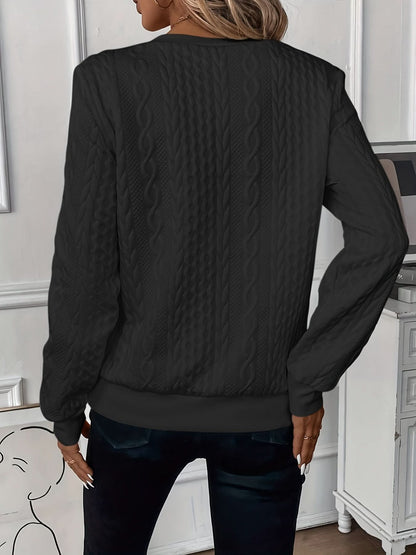 Ceyra Cable Zip Jumper
