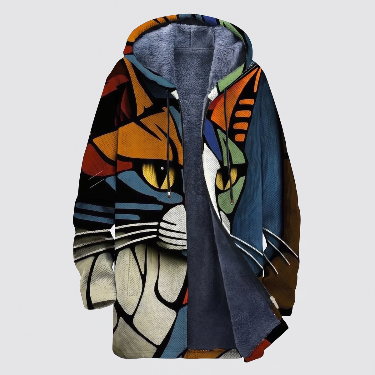 Check Patch Utility Shirt Jacket - Cat