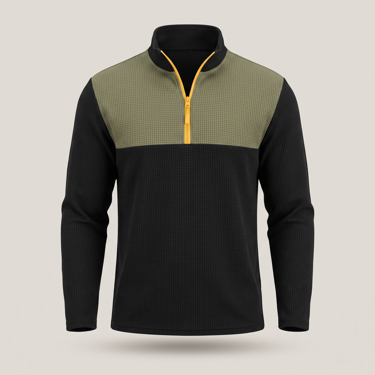 Chesterfield Premium Zip Polo - Green