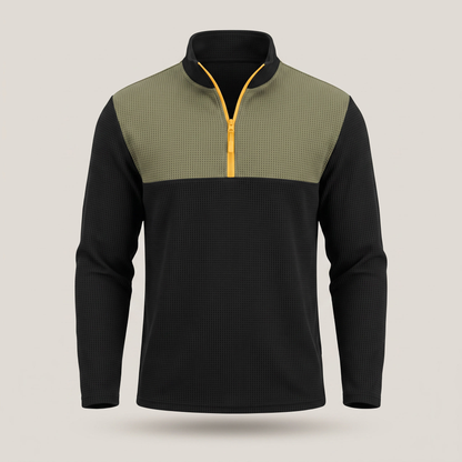 Chesterfield Premium Zip Polo - Green