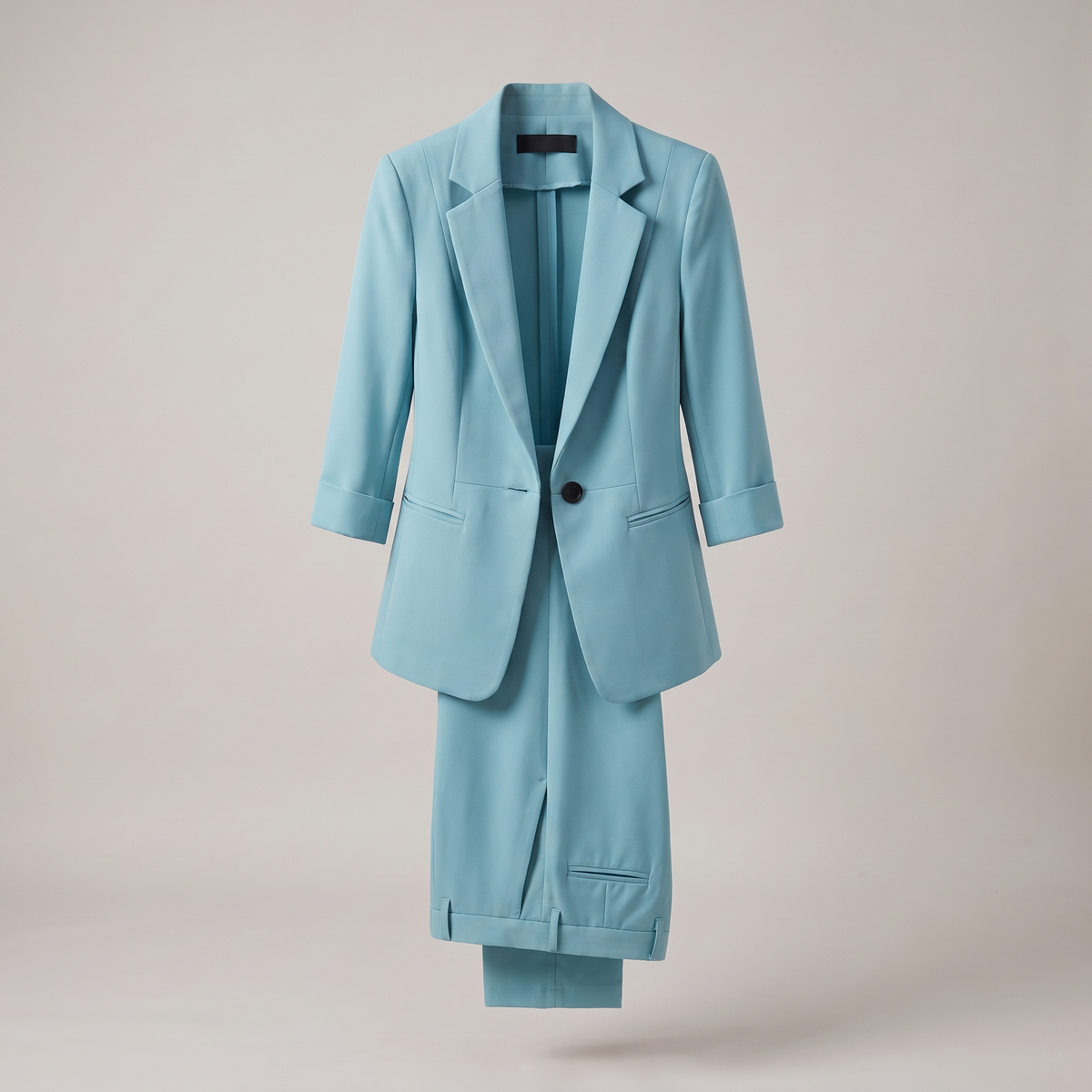 Chloe Blazer & Trouser Set - Blue