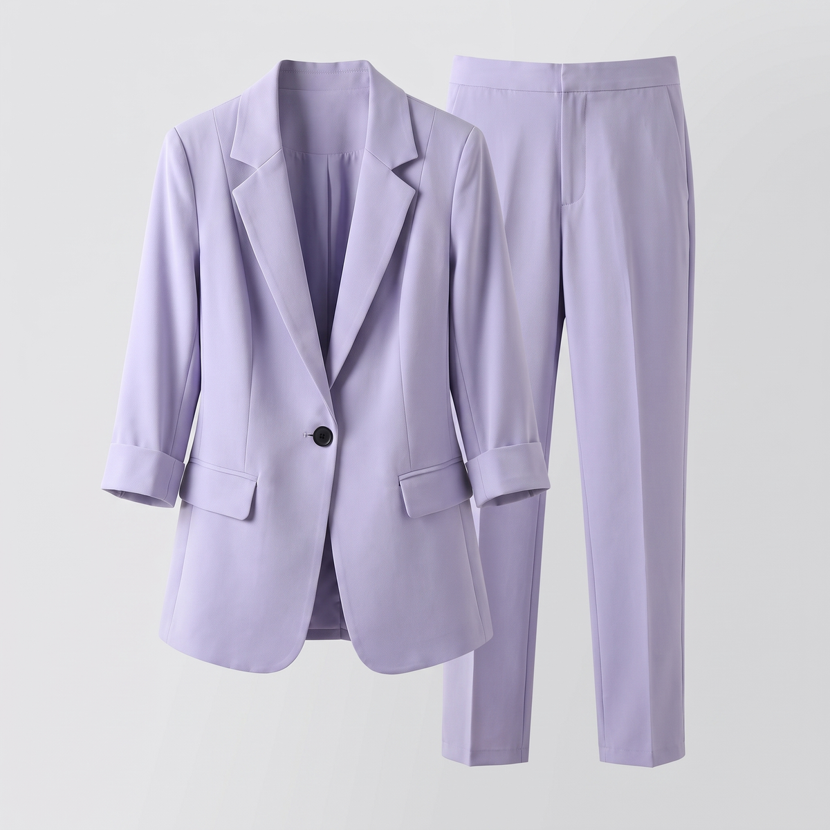 Chloe Blazer & Trouser Set - Lilla Purple