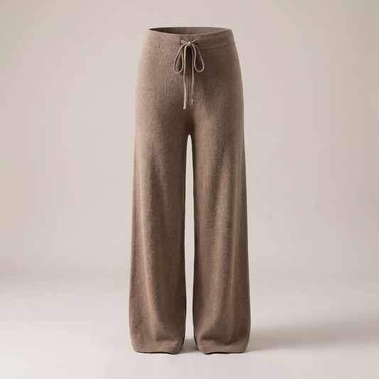 Chloé Rousseau Light Knit Pants - Brown