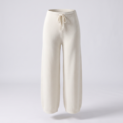 Chloé Rousseau Light Knit Pants - White