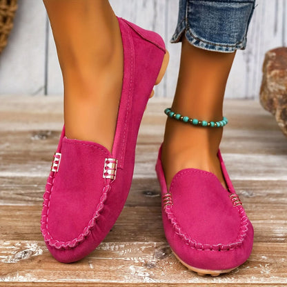 Chloe Soft Flats - Rose