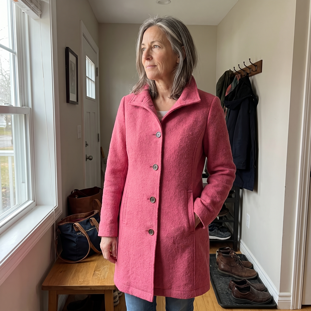 Clara Heritage Wool Coat