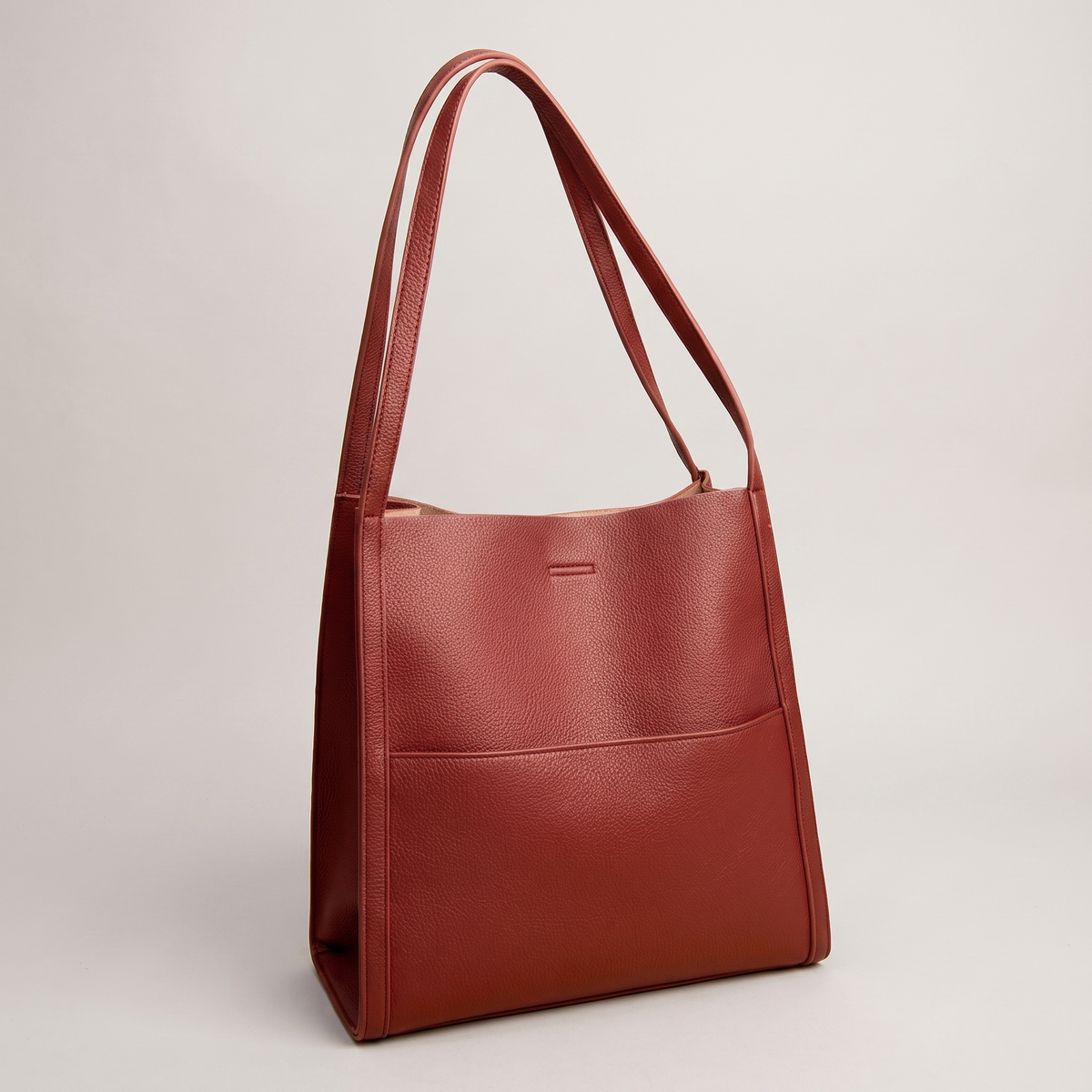 Clara Leather-Look Shoulder Bag