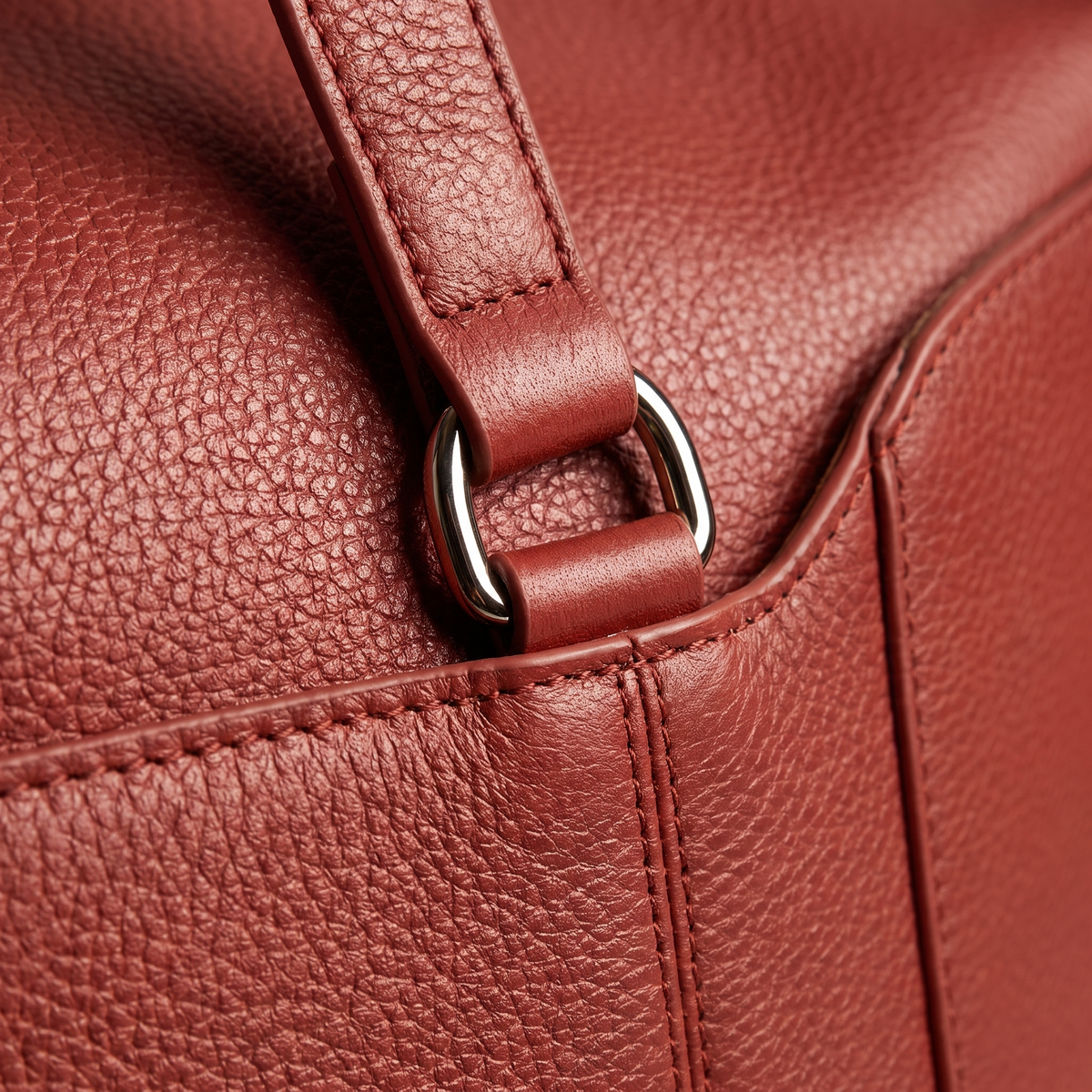 Clara Leather-Look Shoulder Bag