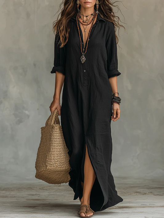 Clara Maxi Dress - Black