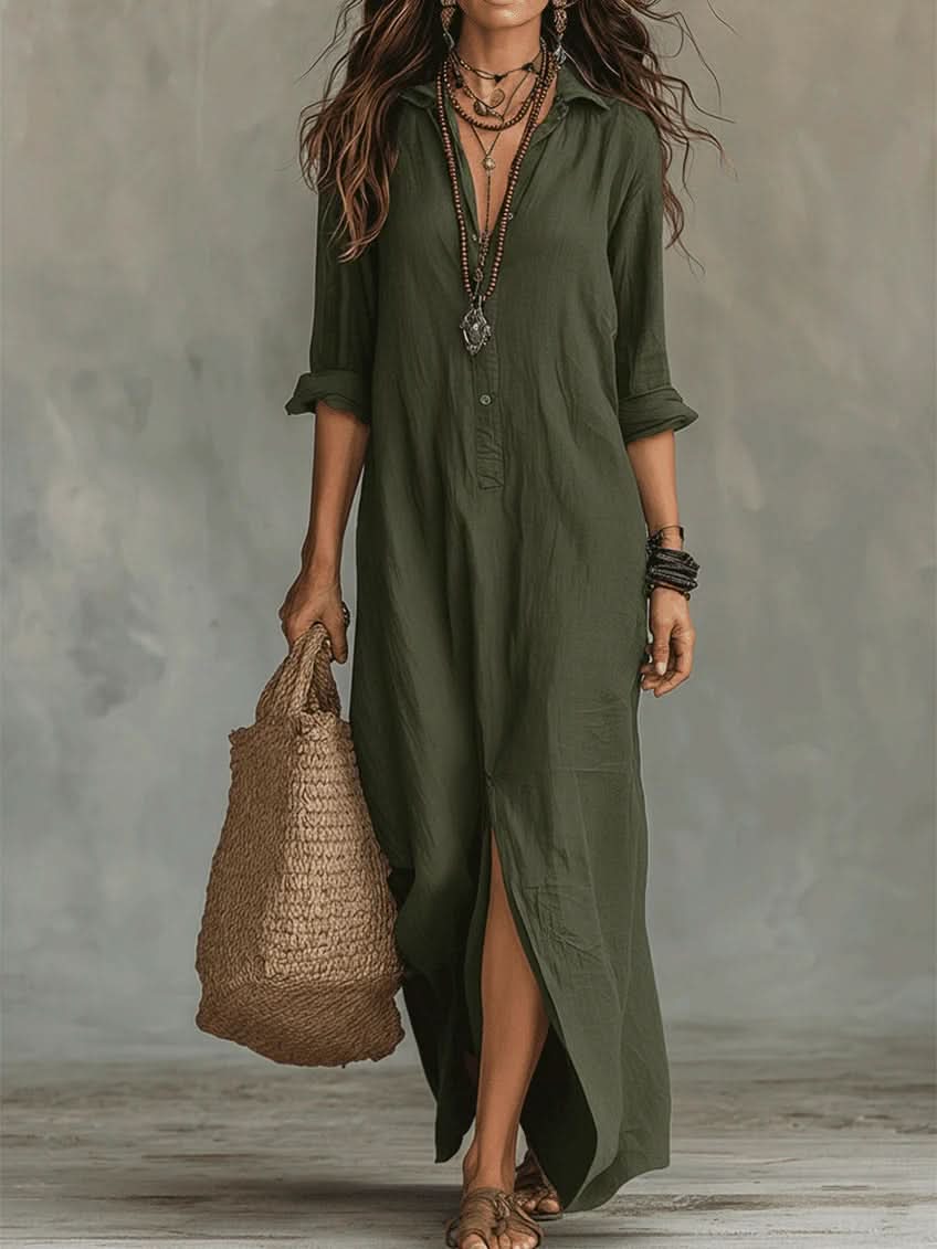 Clara Maxi Dress - Green