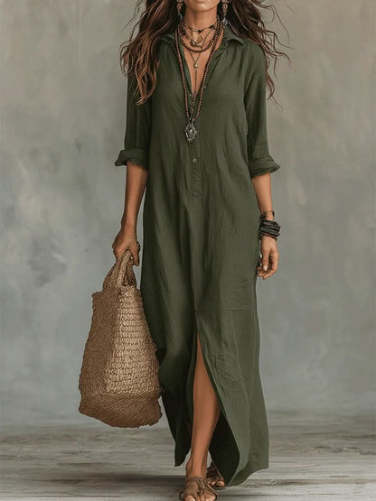 Clara Maxi Dress - Green