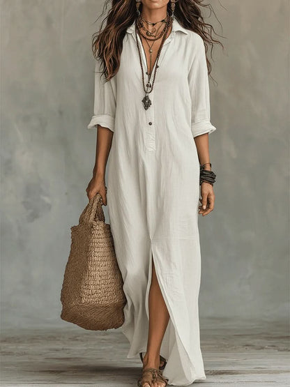 Clara Maxi Dress - White