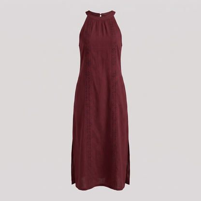 Clara Midi Dress - Red
