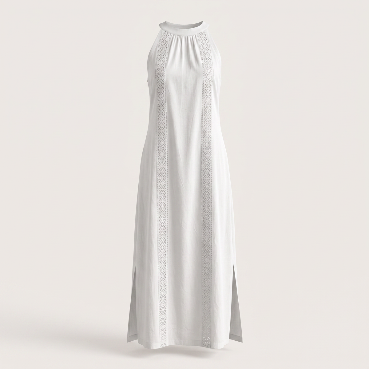 Clara Midi Dress - White