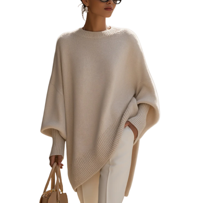 Clara Oversized Pullover - Beige