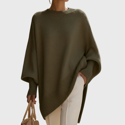 Clara Oversized Pullover - Olive