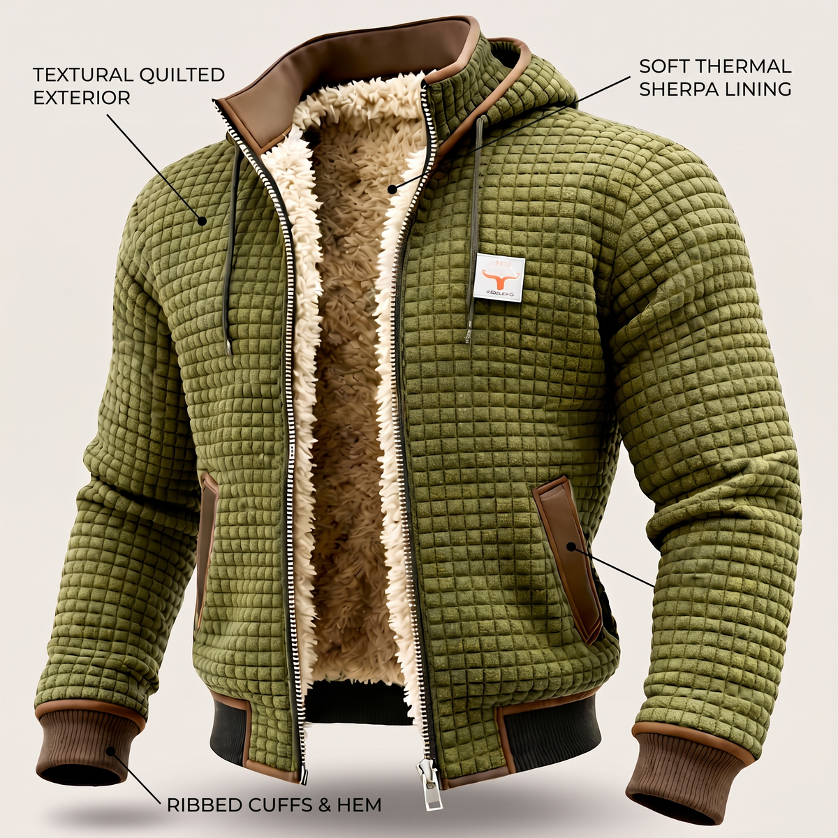 Clarendon Quilted Comfort Jacket
